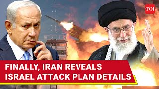 Iran For First Time Reveals Time amp Scale Of Potential Israel Attack  Report [upl. by Ciredec]