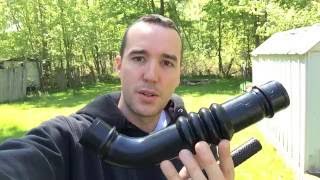 Fuel Filler neck tank Hose repair  EASY FIX [upl. by Monetta]