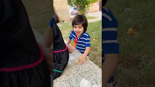 omer ny kis k ice cream kha lishorts shortfeed funnyshorts [upl. by Kay]