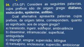 21 Estrutura das palavras Exercicios [upl. by Gytle]