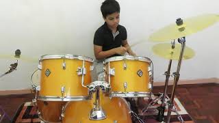 Oruvanoruvan mudhalali song drum cover  MuthuMovie Acknowledgement  AR Rahman [upl. by Ijnek]