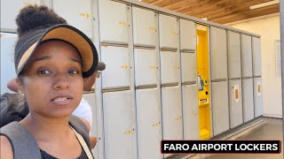 Faro Airport Luggage Lockers ✈️🎒💼 [upl. by Erehpotsirhc453]