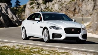 Jaguar XF 2016 Car Review [upl. by Gaskin]