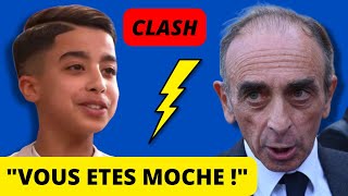 Un enfant ATTAQUE Éric Zemmour sur son PHYSIQUE [upl. by Enilrad]