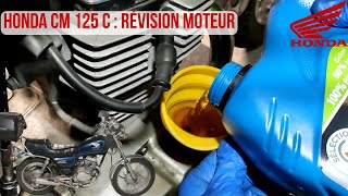 Honda CM 125 C  Révision moteur 🔧 [upl. by Danuloff]