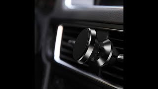 How to Install Your SafeSleeve Magnetic Car Mounts  Air Vent and Adhesive Dash Mount Styles [upl. by Xymenes]