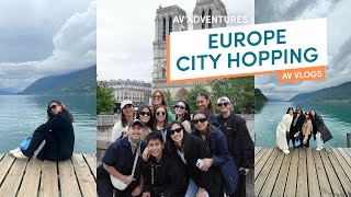 AV Adventures Europe City Hopping with the Team [upl. by Sirej70]