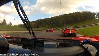 Onboard in a Ferrari FXX Evolution on track [upl. by Lanza]