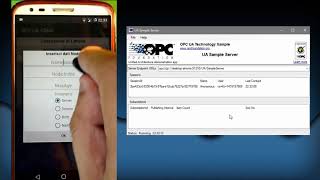 Implementation of a OPC UA Client on Android [upl. by Eerehs186]