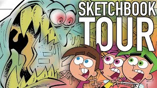 this SKETCHBOOK will SURPRISE YOU NEW cartoons revealed  Butch Hartman [upl. by Hochman]