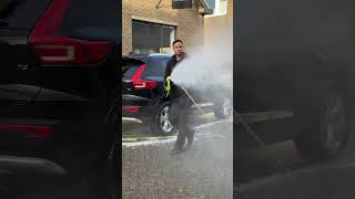 Wassen polijsten en coaten Volvo automobile detailingwash viralshort [upl. by Engdahl478]