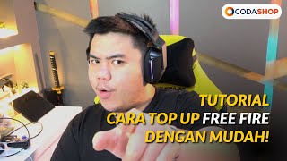 Cara Top Up Diamond Free Fire FF Legal amp Aman featuring Dyland PROS  Codashop Indonesia [upl. by Semyaj53]