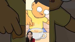 chai or parle G animation cartoon memes shorts [upl. by Kirkwood212]