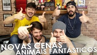 E AS NOVAS CENAS DE ANIMAIS FANTÁSTICOS ft Caco Leo e Thiego [upl. by Amhsirak270]