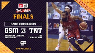 Highlights G2 Ginebra vs TNT  PBA Philippine Cup 2020 Finals [upl. by Yuma]