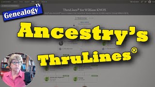 Ancestrys Thrulines How to Use it for Your Family History [upl. by Ahsasal]