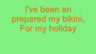 Metronomy Holiday lyrics [upl. by Htims]