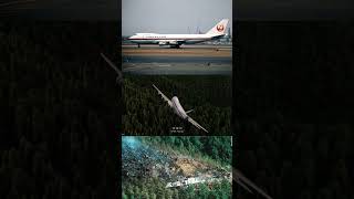 Japan Airlines Flight 123 crash animation [upl. by Cirenoj]