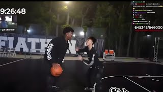 LeBron James’ son Bryce dominates 1v1 contest follows in Bronny’s footsteps 😳 [upl. by Ednew406]