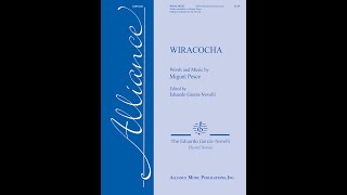 Wiracocha AMP 1168 SATB with piano amp percussion  Edited by Eduardo Garcia Novelli [upl. by Hibben]