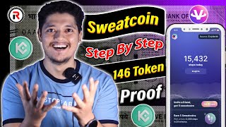 146 Token Withdraw 🚀  Sweatcoin Withdraw Money Step By Step  Sweatcoin How To Get The Money 2024 🤑 [upl. by Nbi850]