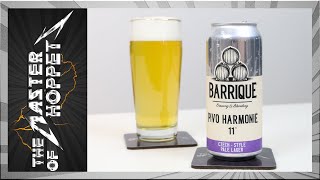 Barrique Pivo Harmonie  TMOH  Beer Review [upl. by Oinotnanauj]