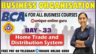 Business Organisation and Management for bca bba bcom in hindi  Day  33  uniqueonlineguru [upl. by Yellhsa]