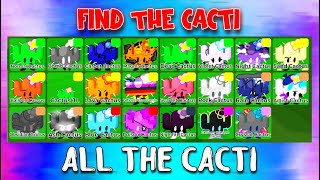 Find The Cacti  ALL The Cacti ROBLOX [upl. by Stevie92]