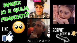 IO E GIULIA ANCORA FIDANZATI🙄🤔LA DIRETTA DI SANGIOVANNI RISPONDE AI FANS 🥰 [upl. by Tezzil]