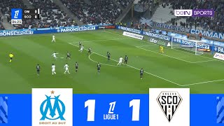 Marseille contre Angers SCO 11  Ligue 1 202425  Résumé de Match [upl. by Auhsohey]