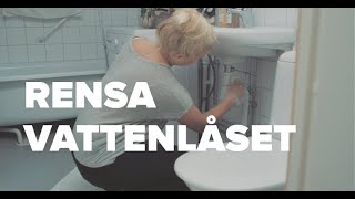 Rensa vattenlåset [upl. by Akimal]