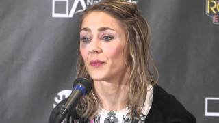 Marloes Coenen Post Fight Press Conference [upl. by Zolner]