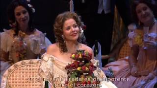 Verdi  La Traviata  Fleming Bruson Villazón  Subtítulos en Español [upl. by Worthy]