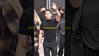 Os atores do HOMEMARANHA contra os PAPARAZZI homemaranha tomholland paparazzi [upl. by Marlo]