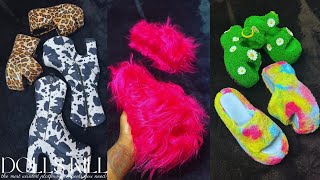 HUGE DOLLS KILL SHOE UNBOXING REVIEW amp TRY ON HAUL  FT THE VIRAL GRUMPY SLIDES PLATFORMS amp HEELS [upl. by Ymme118]