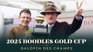 GALOPIN DES CHAMPS DEFENDS HIS BOODLES GOLD CUP CROWN [upl. by Snow439]