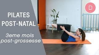 Pilates postnatal 3ème mois postgrossesse [upl. by Norej]