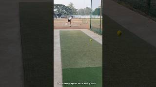 Working on bowling speed with 400 g ball [upl. by Tal442]