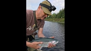 24hrs on Llyn Clywedog Dry Fly Fishing for jumping Rainbow amp Blue Trout 29th amp 30th May 2018 VCAC [upl. by Anitsuga]