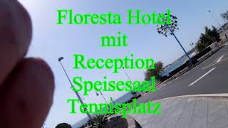 Lanzarote Floresta Hotel mit Reception Speisesaal Tennisplatz März 2022 [upl. by Enimassej]