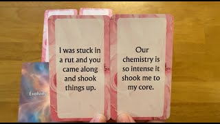 OUR CHEMISTRY IS SO INTENSE 🌸 IT SHOOK ME TO MY CORE 🌸 Channeled love Messages love tarot [upl. by Ijok]