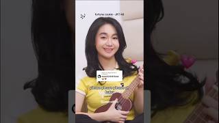 fortune cookie  jkt 48 short cover 💗 cover janecallista acoustic singer [upl. by Ramirolg]