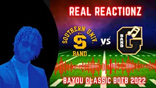 Bayou Classic Battle of the Bands 2022 4K ULTRA HD REACTION [upl. by Keir]