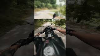 counter steering on a motorcycle isn’t difficult as it sounds motorcycle gopro motovlog bike [upl. by Aroled]