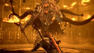 Nioh  Hundred Eyes Boss Fight Epilogue Endboss amp Second Ending [upl. by Anilrats]