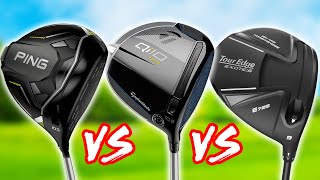 The Ultimate Driver Forgiveness test Qi10 Max vs Ping G430 MAX 10k vs Tour Edge E725 [upl. by Trixie791]