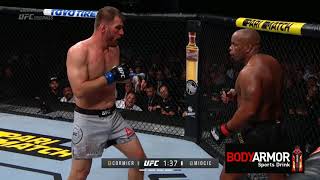 Stipe vs DC Nasty liver shots [upl. by Hiamerej]