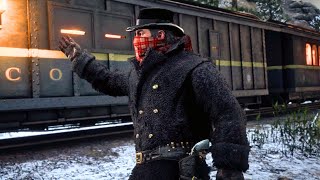 The Legendary Train Robbery in Red Dead Redemption 2 [upl. by Ihcego]