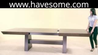 Squares Extendable Dining Table [upl. by Tehc238]