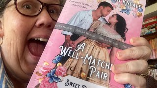 Book unboxing A WellMatched Pair from a The Daughters of Duke Street Have a little ASMR [upl. by Anaitit]